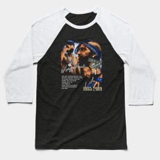 Nipsey Hussle List Baseball T-Shirt